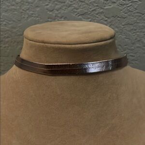 Bauble brand rose gold colored Choker Necklace